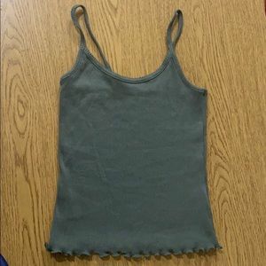 SO green tank top women size small ❤️